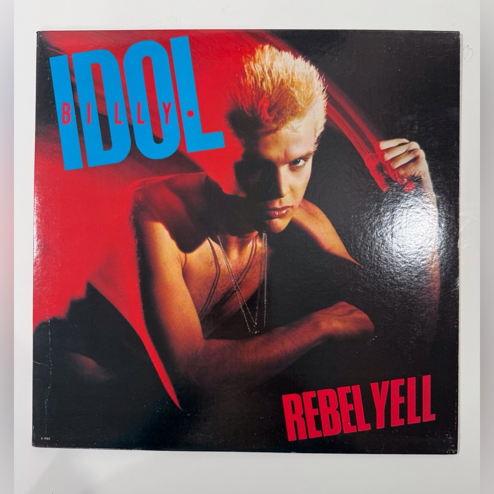 *Billy Idol REBEL YELL vintage vinyl album